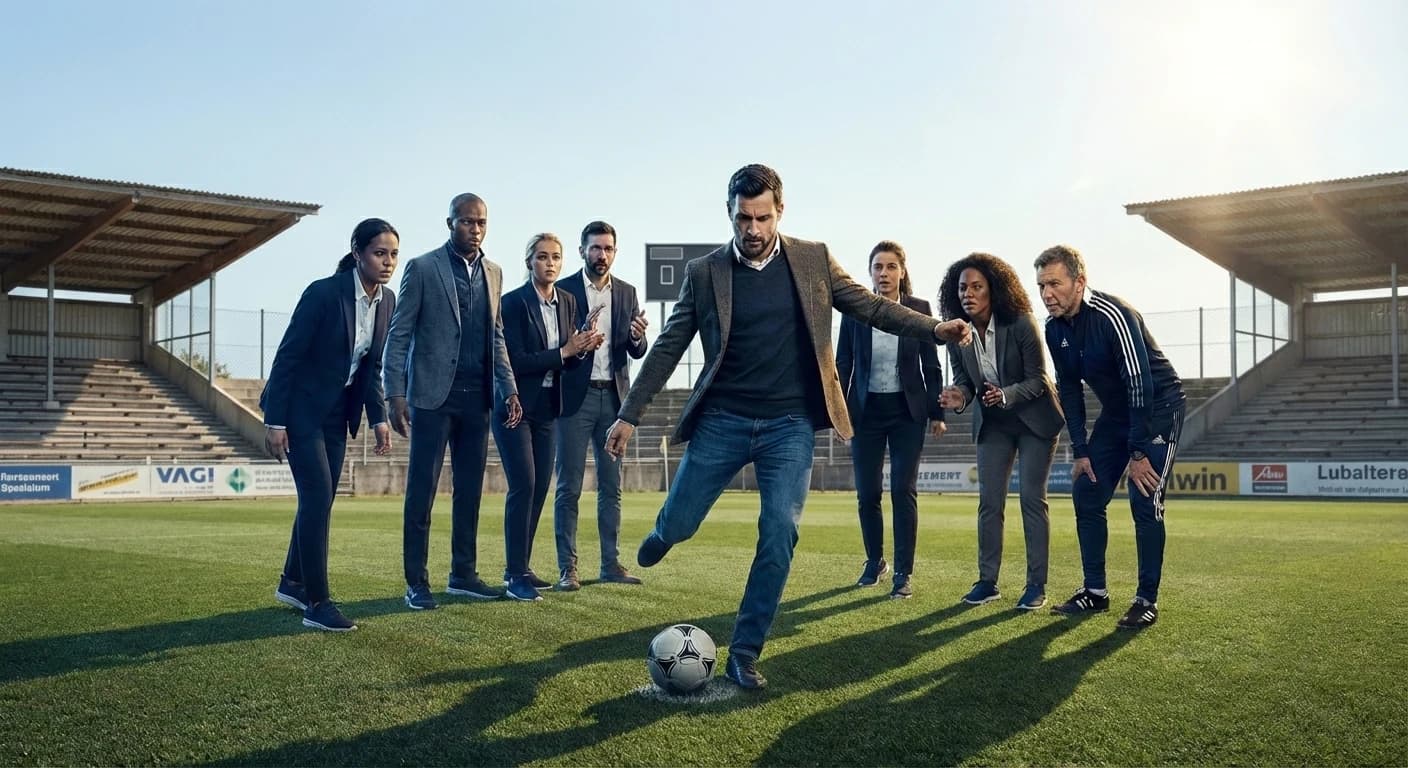 Professional business person in corporate setting